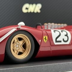 1:18 Ferrari 612 CanAm Scuderi #23 1968 Red - CMF Model