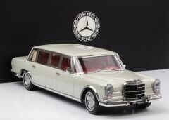 1:18 Mercedes-Benz 600 Pullman W100 Grey White - NZG
