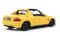 1:18 Honda Civic Del Sol Spoon Phoenix Yellow OT1154 - Otto Mobile