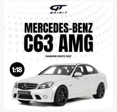 1:18 Mercedes-Benz C63 W204 AMG Edition GT928 White - GT Spirit