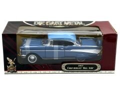 1:18 Chevrolet Bel Air 1957 Closed Blue - Road Signature