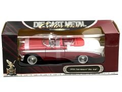 1:18 Chevrolet Bel Air 1956 Convertible Red - Road Signature