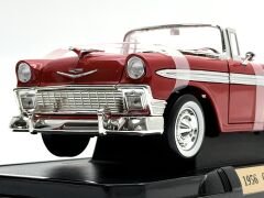 1:18 Chevrolet Bel Air 1956 Convertible Red - Road Signature