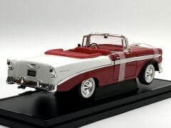 1:18 Chevrolet Bel Air 1956 Convertible Red - Road Signature