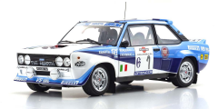 1:18 FIAT 131 Abarth Costa Smeralda Rally 1981 #1 - Kyosho