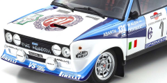 1:18 FIAT 131 Abarth Costa Smeralda Rally 1981 #1 - Kyosho