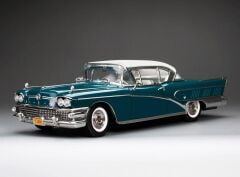 1:18 Buick Limited Riviera Coupe 1958 Turquoise - SunStar Platinum