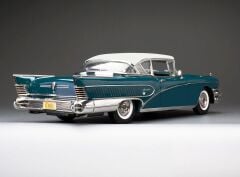 1:18 Buick Limited Riviera Coupe 1958 Turquoise - SunStar Platinum