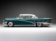 1:18 Buick Limited Riviera Coupe 1958 Turquoise - SunStar Platinum