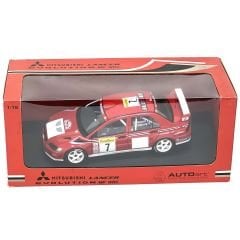 1:18 Mitsubishi Lancer Evo 7 WRC 2002 Monte Carlo -Autoart
