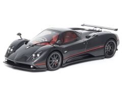 1:18 Pagani Zonda F 2005 Gloss Carbon Black - Almost Real