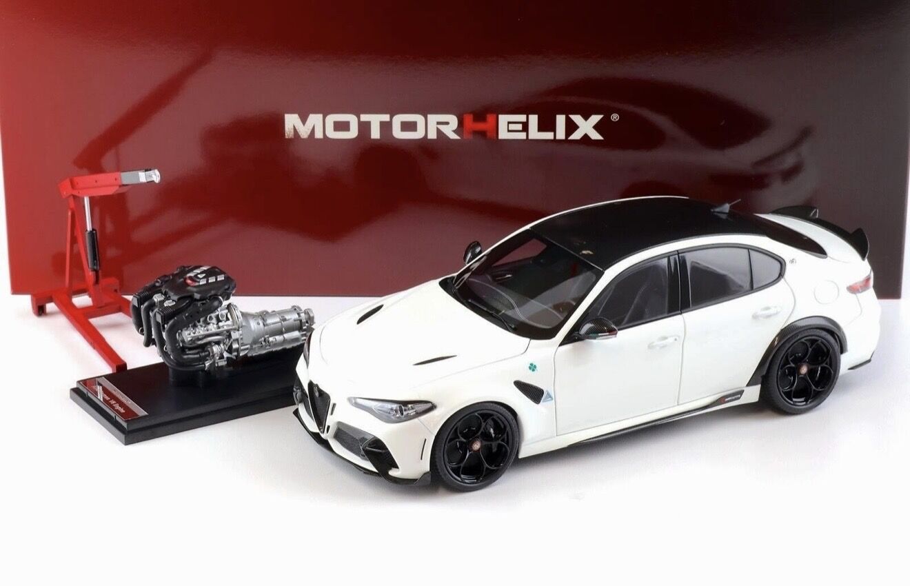 1:18 Alfa Romeo Giulia GTA Bianco White 2021 - Motorhelix