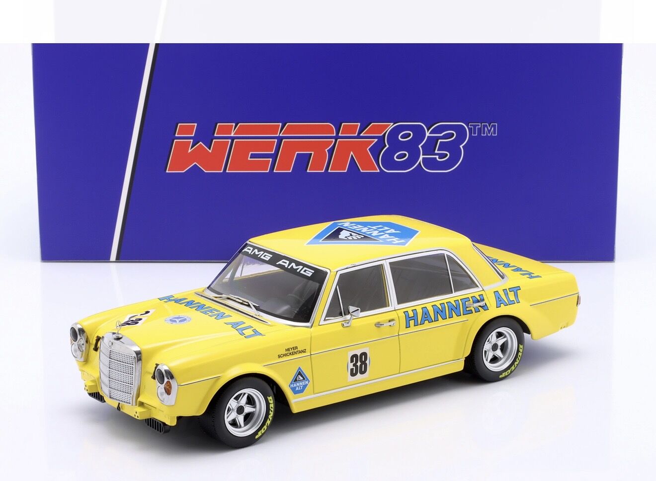 1:18 Mercedes-Benz 300 SEL 6.8 1971 Hockenheim - Werk83