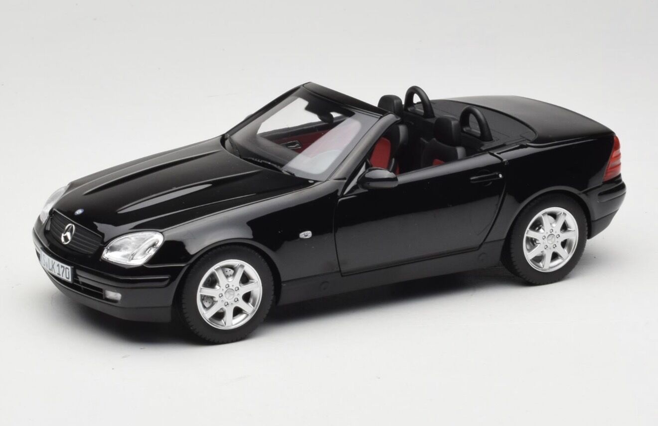 1:18 Mercedes-Benz SLK 200 R170 Black 1996 - Norev