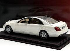 1:18 Mercedes-Benz S600L W221 Diamond White - Motorhelix