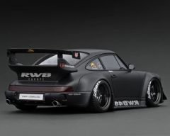 1:18 Porsche 911 RWB 964 Matte Black IG2463 - Ignition Model