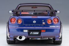 1:18 Nissan Skyline R34 GT-R Z Tune Midnight Purple III- Autoart