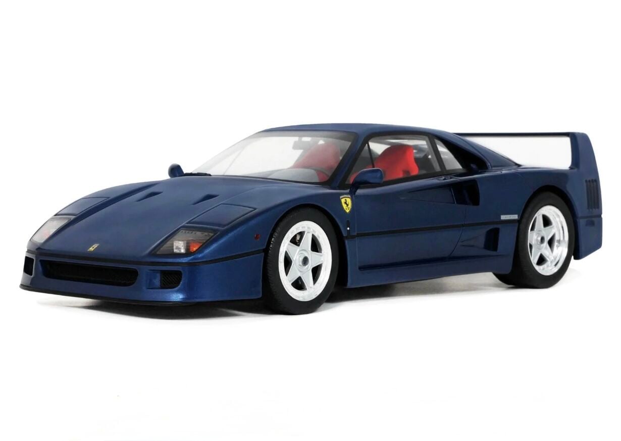 1:18 Ferrari F40 Blue Metallic 1987 GT914 - GT Spirit