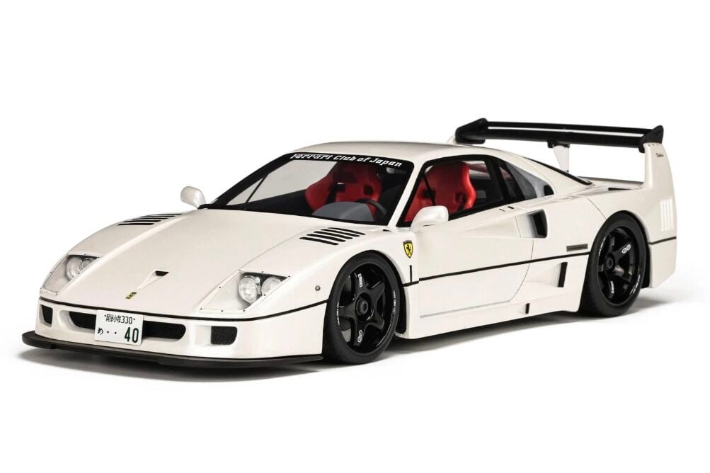 1:18 Ferrari F40 LB Works White GT379 - GT Spirit