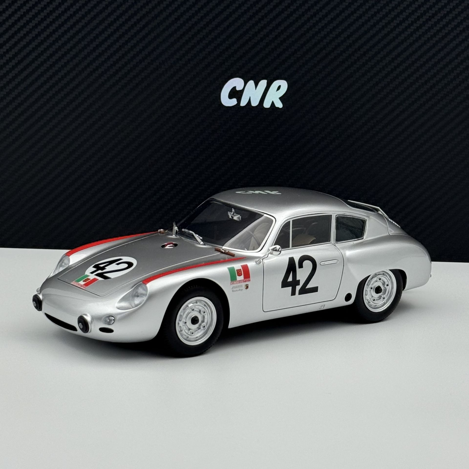 1:18 Porsche 356B 1600 GS Carrera GTL Abarth 1962 Targa Floria - Minichamps