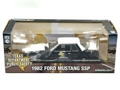 1:18 Ford Mustang SSP Texas Public Safety 1982 - Greenlight