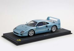 1.18 Ferrari F40 Hyperion Blue 1987 - BBR Models
