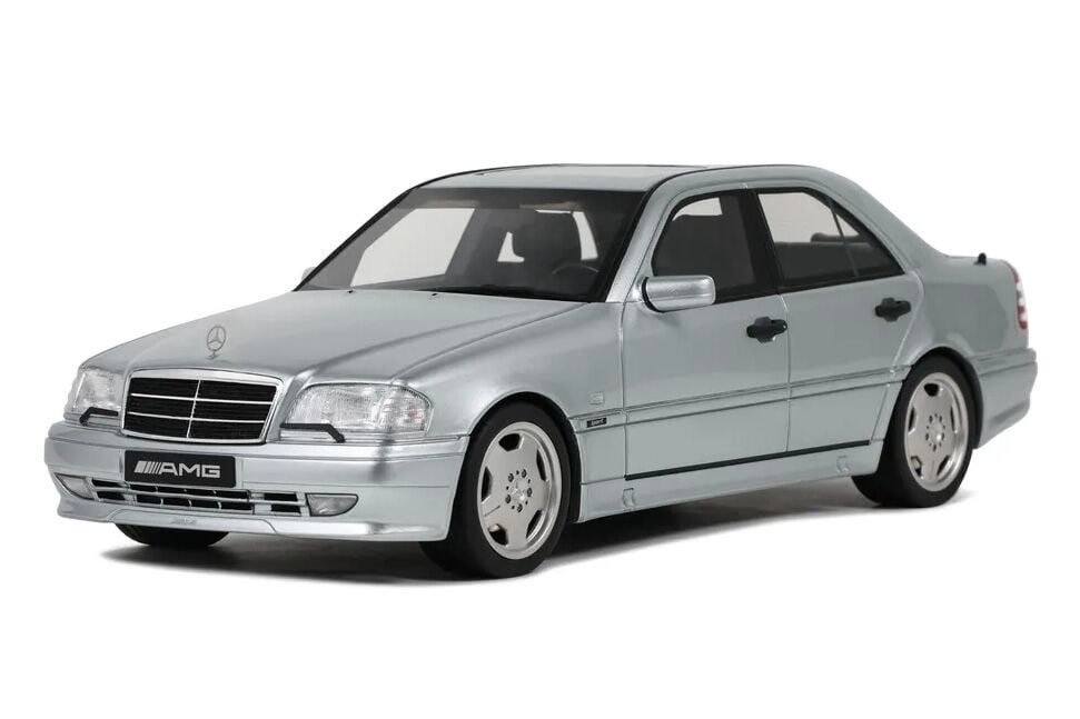 1:18 Mercedes-Benz C36 AMG W202 Brilliant Silver 1990 - OTTO