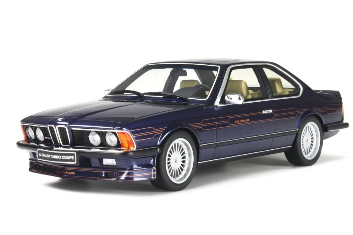 1:18 BMW 6 Serie Alpina B7 Turbo Coupe 1985 Blue - OTTO