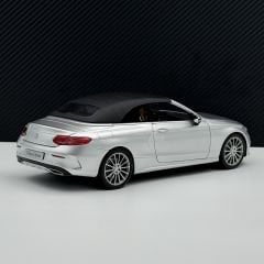 1:18 Mercedes C Class Cabriolet AMG Line W205 Silver - IScale