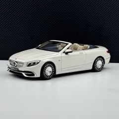 1:18 Mercedes-Maybach S Class S650 Cabriolet 2016 White - Norev