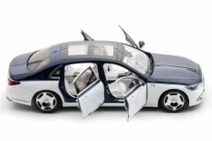 1:18 Mercedes-Maybach S680 V12 Blue/Silver 2021 - Almost Real