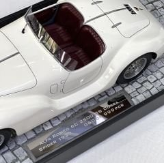 1:18 Alfa Romeo 6C SS Corsa Spider 1939 White - Minichamps