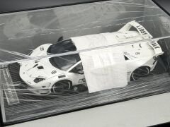 1:18 Lamborghini Murcielago GT EVO LBWK Pearl White - VIP MODELS