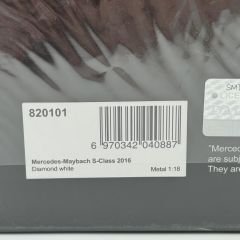 1:18 Mercedes- Maybach S Class S600 Diamond White 2016 - Almost Real