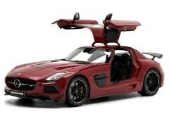 1:18 Mercedes-Benz SLS 6.3 AMG Gull Wing Black Series Red - Minichamps