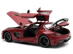 1:18 Mercedes-Benz SLS 6.3 AMG Gull Wing Black Series Red - Minichamps
