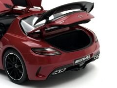1:18 Mercedes-Benz SLS 6.3 AMG Gull Wing Black Series Red - Minichamps
