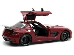 1:18 Mercedes-Benz SLS 6.3 AMG Gull Wing Black Series Red - Minichamps