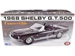 1:18 Ford Shelby GT500 Convertible 1968 Black - ACME