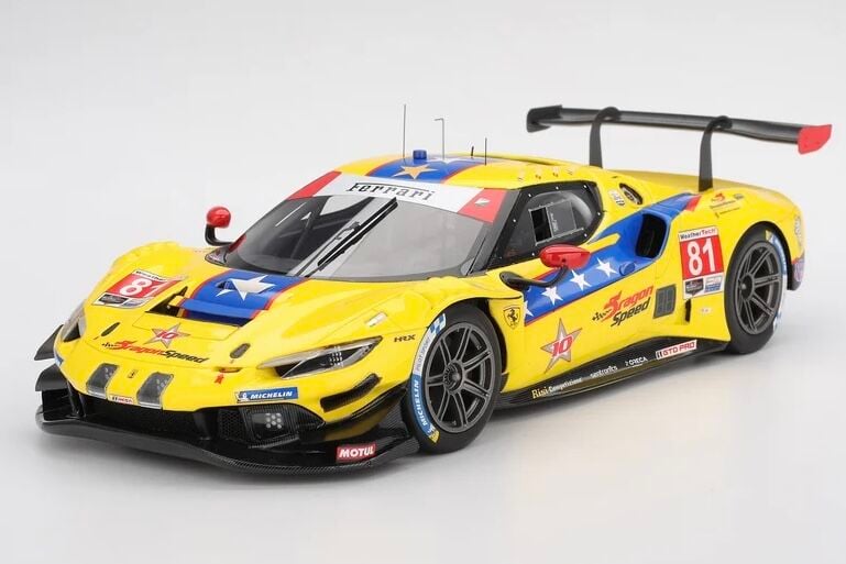1:18 Ferrari 296 GT3 24H Daytona 2025 #81 - BBR Models