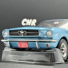 1:18 Ford Mustang Hard Top Coupe 1965 Turquoise Met - Norev