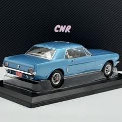 1:18 Ford Mustang Hard Top Coupe 1965 Turquoise Met - Norev