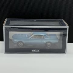 1:18 Ford Mustang Hard Top Coupe 1965 Turquoise Met - Norev