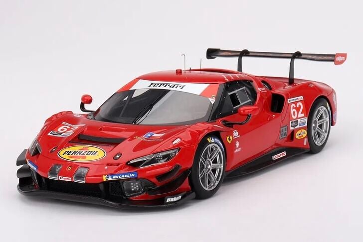 1:18 Ferrari 296 GT3 24H Daytona 2023 #62 - BBR Models