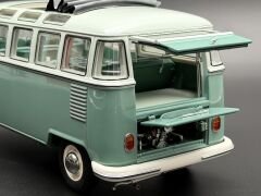 1:18 Volkswagen T1 Samba 1959 Turquoise  - Schuco Exclusive