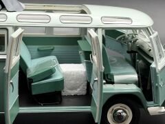 1:18 Volkswagen T1 Samba 1959 Turquoise  - Schuco Exclusive