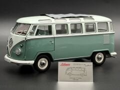 1:18 Volkswagen T1 Samba 1959 Turquoise  - Schuco Exclusive