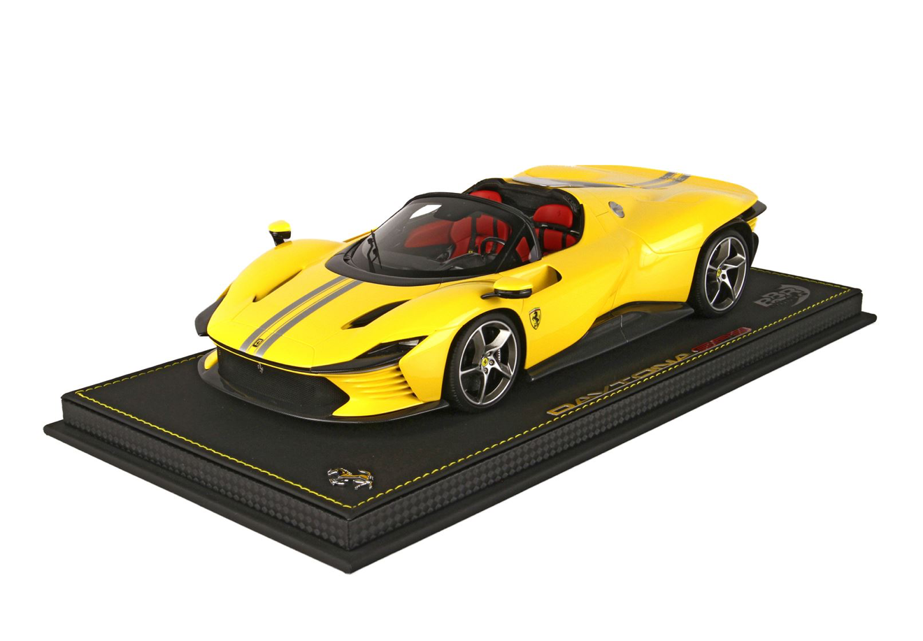 1:18 Ferrari Daytona SP3 Giallo Modena 24 pcs - BBR Models