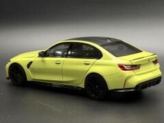 1:18 BMW M3 G80 Competition Yellow Met 2020 - Minichamps