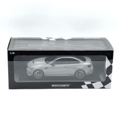 1:18 BMW M2 CS 2020 Silver with Gold Wheels - Minichamps